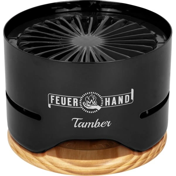 Feuerhand Tisch-Holzkohlegrill Tamber, Jet Black 4 Feuerhand Tisch-Holzkohlegrill Tamber, Jet Black – Bild 4