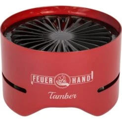 Feuerhand Tisch-Holzkohlegrill Tamber, Ruby Red -Deutschland BBQ Meister Verkaufs-Shop Feuerhand Tisch Holzkohlegrill Tamber Ruby Red@@1855413 2