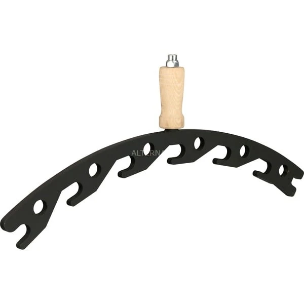 Joe´s Barbeque Massiver Deckelhalter (groß), Halterung 1 Joe´s Barbeque Massiver Deckelhalter (groß), Halterung