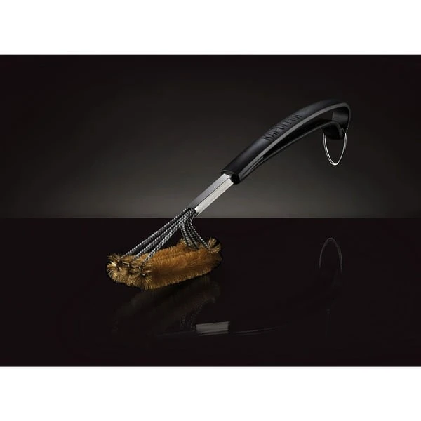 Napoleon Grillbürste Dreireihig, Mit Messingborsten, Grill-Reinigungsbürste – Bild 4