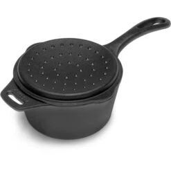 Petromax Gusseiserne Kasserolle Kr1, Mit Aroma-Profil-Deckel, Topf -Deutschland BBQ Meister Verkaufs-Shop Petromax Gusseiserne Kasserolle kr1 mit Aroma Profil Deckel Topf@@1767014 2