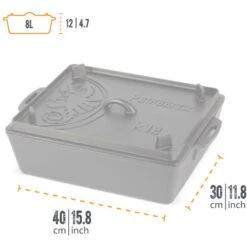 Petromax Kastenform Mit Deckel K12, Topf -Deutschland BBQ Meister Verkaufs-Shop Petromax Kastenform mit Deckel k12 Topf@@1914391 3