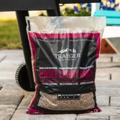 Traeger Hartholz Pellets KIRSCHE, 9kg, Brennstoff -Deutschland BBQ Meister Verkaufs-Shop Traeger Hartholz Pellets KIRSCHE 9kg Brennstoff@@1730892 2