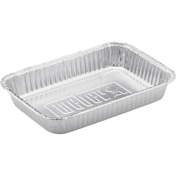 Weber Alu-Tropfschalen 6415, Klein, 10 Stück, Tropfschale 1 Weber Alu-Tropfschalen 6415, Klein, 10 Stück, Tropfschale