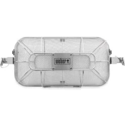 Weber CRAFTED Drehspieß-Korb Fein 7686, Grillkorb -Deutschland BBQ Meister Verkaufs-Shop Weber CRAFTED Drehspie Korb fein 7686 Grillkorb@@1810942 2