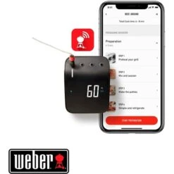 Weber Connect Smart Grilling Hub, Thermometer -Deutschland BBQ Meister Verkaufs-Shop Weber Connect Smart Grilling Hub Thermometer@@1600833 3
