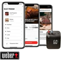 Weber Connect Smart Grilling Hub, Thermometer -Deutschland BBQ Meister Verkaufs-Shop Weber Connect Smart Grilling Hub Thermometer@@1600833 4