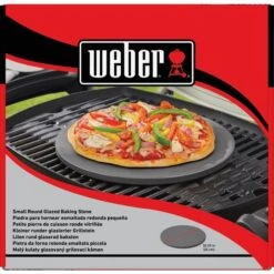 Weber Glasierter Pizzastein 18413, Ø Ca. 26cm -Deutschland BBQ Meister Verkaufs-Shop Weber Glasierter Pizzastein 18413 ca 26cm@@1808797 3