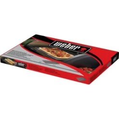 Weber Glasierter Pizzastein 18414, Eckig 44cm X 30cm -Deutschland BBQ Meister Verkaufs-Shop Weber Glasierter Pizzastein 18414 eckig 44cm x 30cm@@1808790 2