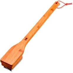 Weber Grillbürste Mit Bambus-Griff, 46cm, Grill-Reinigungsbürste -Deutschland BBQ Meister Verkaufs-Shop Weber Grillb rste mit Bambus Griff 46cm Grill Reinigungsb rste@@1694211 3