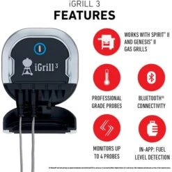 Weber Grillthermometer IGrill 3 -Deutschland BBQ Meister Verkaufs-Shop Weber Grillthermometer iGrill 3@@1303167 13