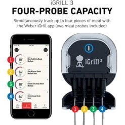 Weber Grillthermometer IGrill 3 -Deutschland BBQ Meister Verkaufs-Shop Weber Grillthermometer iGrill 3@@1303167 14