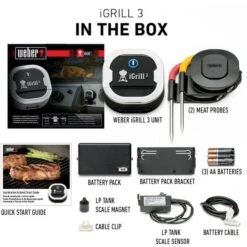 Weber Grillthermometer IGrill 3 -Deutschland BBQ Meister Verkaufs-Shop Weber Grillthermometer iGrill 3@@1303167 15