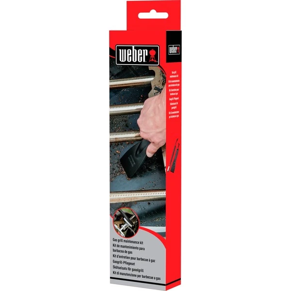 Weber Reinigungs-Set 6202, 2-teilig, Grill-Reinigungsbürste 5 Weber Reinigungs-Set 6202, 2-teilig, Grill-Reinigungsbürste – Bild 5